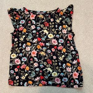 Loft size medium floral top